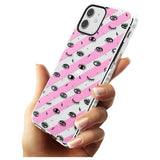 Pink Stripe Eyes iPhone Case   Phone Case - Case Warehouse