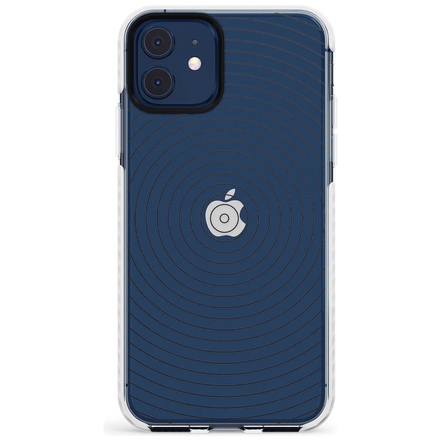 Abstract Lines: Circles Slim TPU Phone Case for iPhone 11
