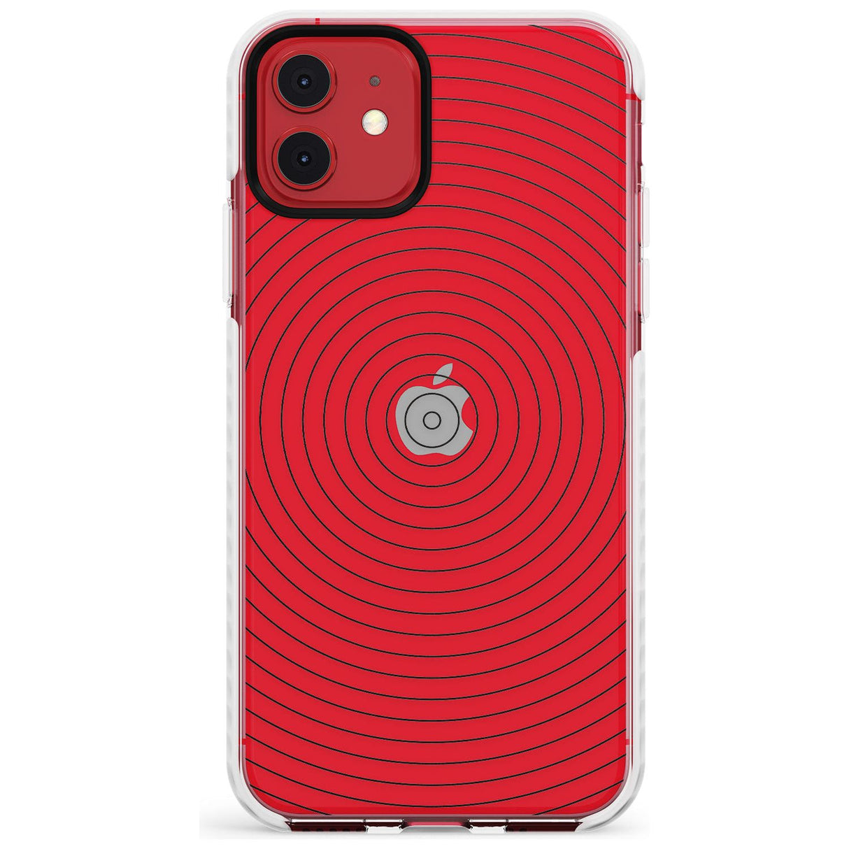 Abstract Lines: Circles Slim TPU Phone Case for iPhone 11