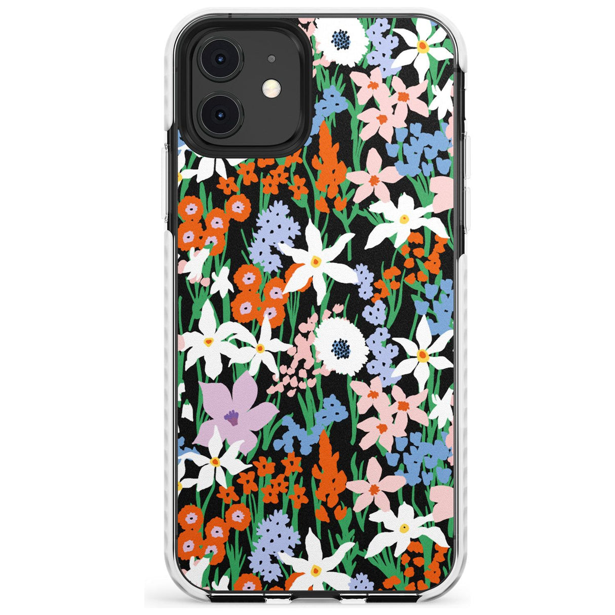 Springtime Meadow: Solid Slim TPU Phone Case for iPhone 11