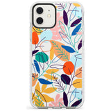 Abstract Leaves Impact Phone Case for iPhone 11, iphone 12