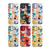 Abstract Leaves Impact Phone Case for iPhone 11, iphone 12