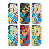 Tropical Palm Leaves Impact Phone Case for iPhone 11, iphone 12