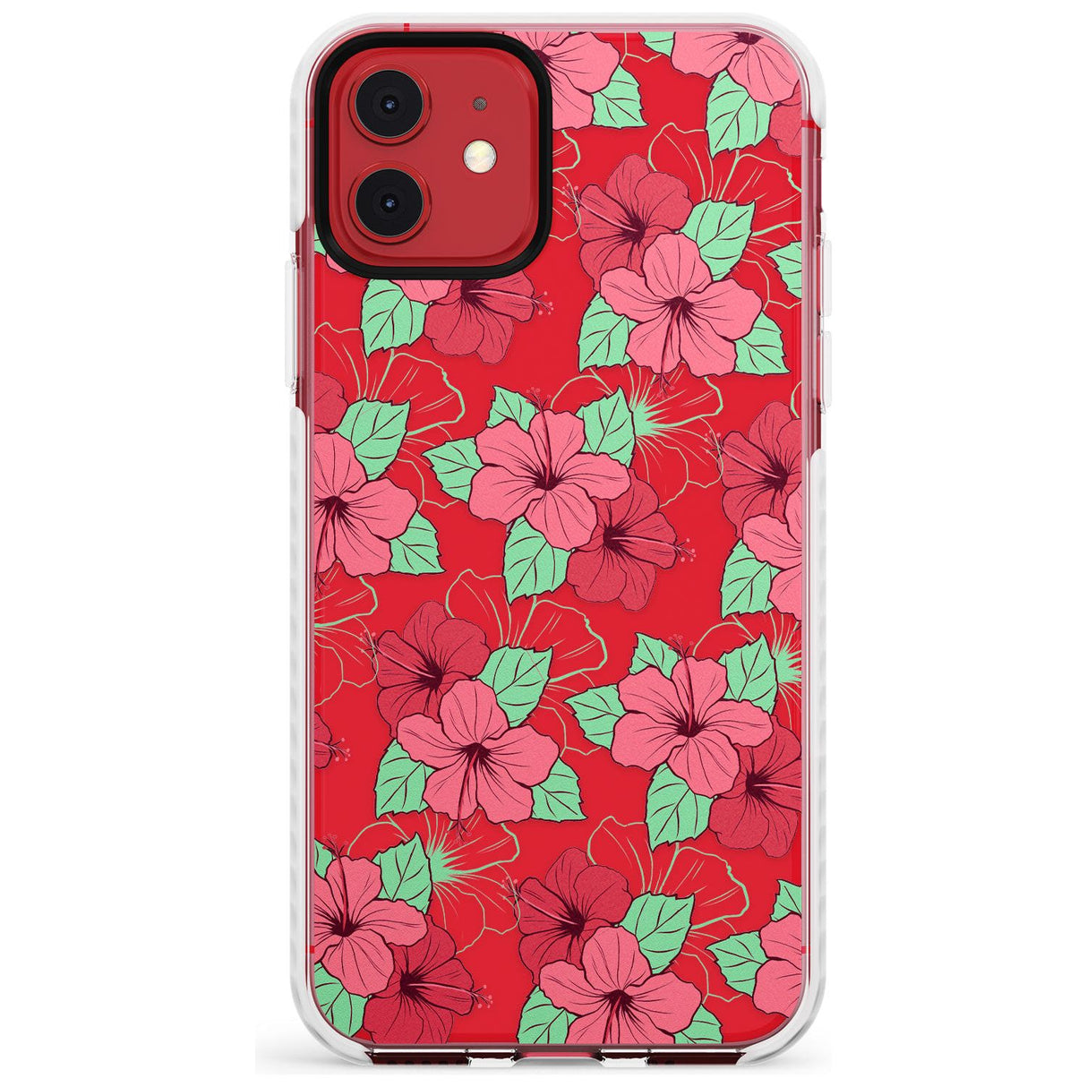 Pink Peony Impact Phone Case for iPhone 11