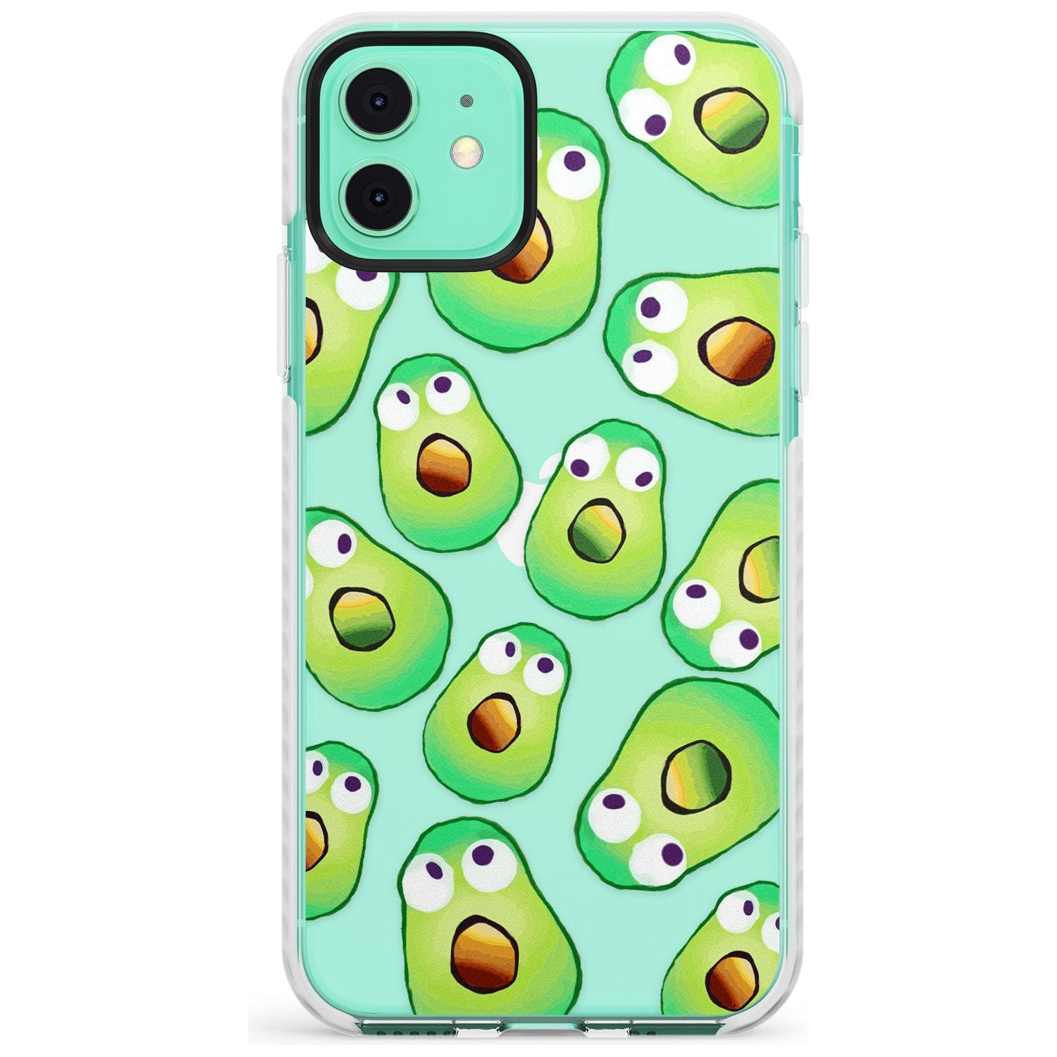 Shocked Avocados Impact Phone Case for iPhone 11