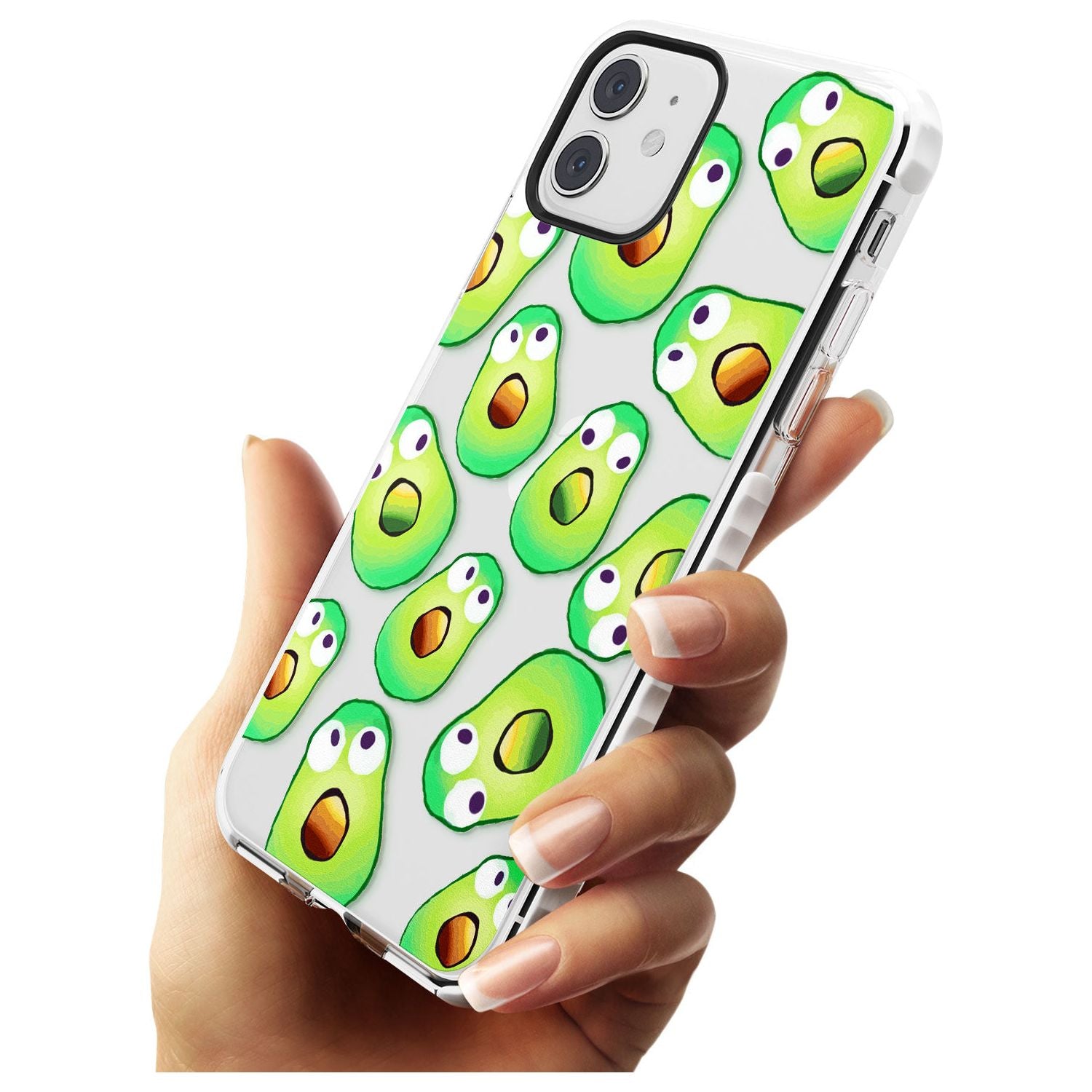 Shocked Avocados Impact Phone Case for iPhone 11