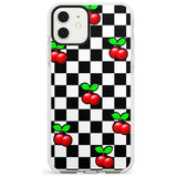 Checkered Cherry Impact Phone Case for iPhone 11