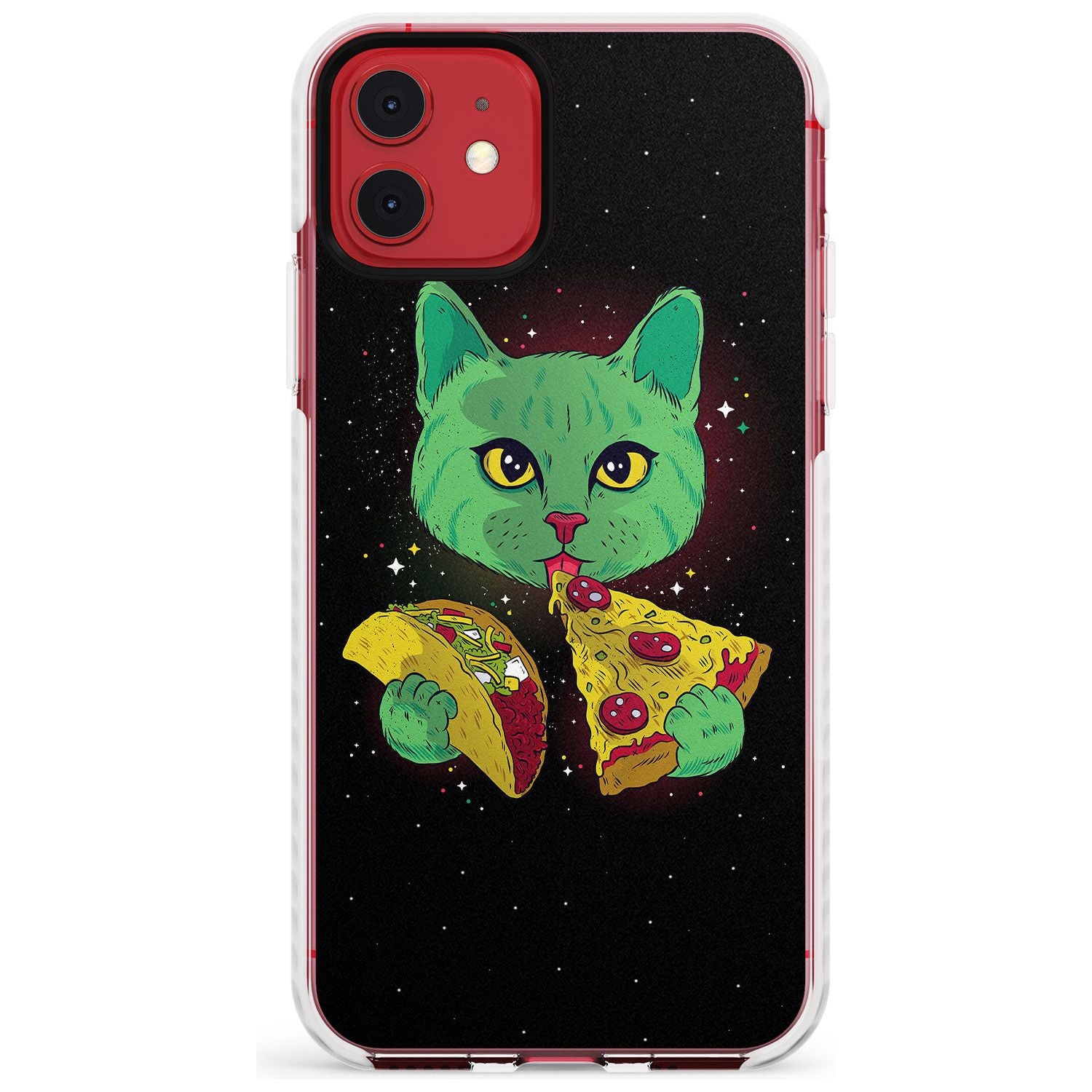 Pizza Purr Impact Phone Case for iPhone 11