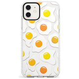 Fried Egg Pattern Impact Phone Case for iPhone 11