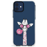 Think Pink Giraffe Impact Phone Case for iPhone 11