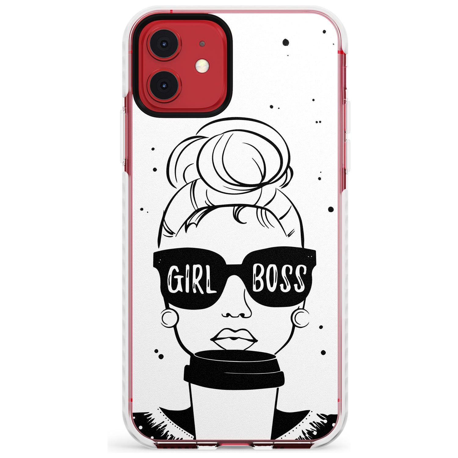 Girl Boss Impact Phone Case for iPhone 11