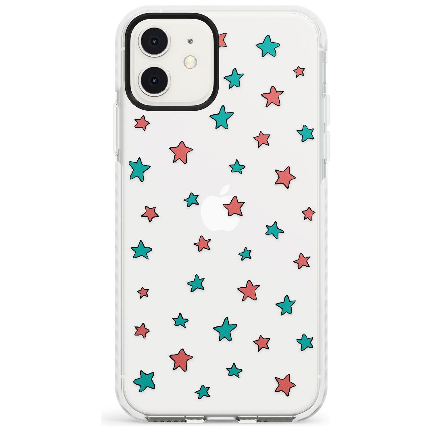 Heartstopper Stars Pattern Impact Phone Case for iPhone 11