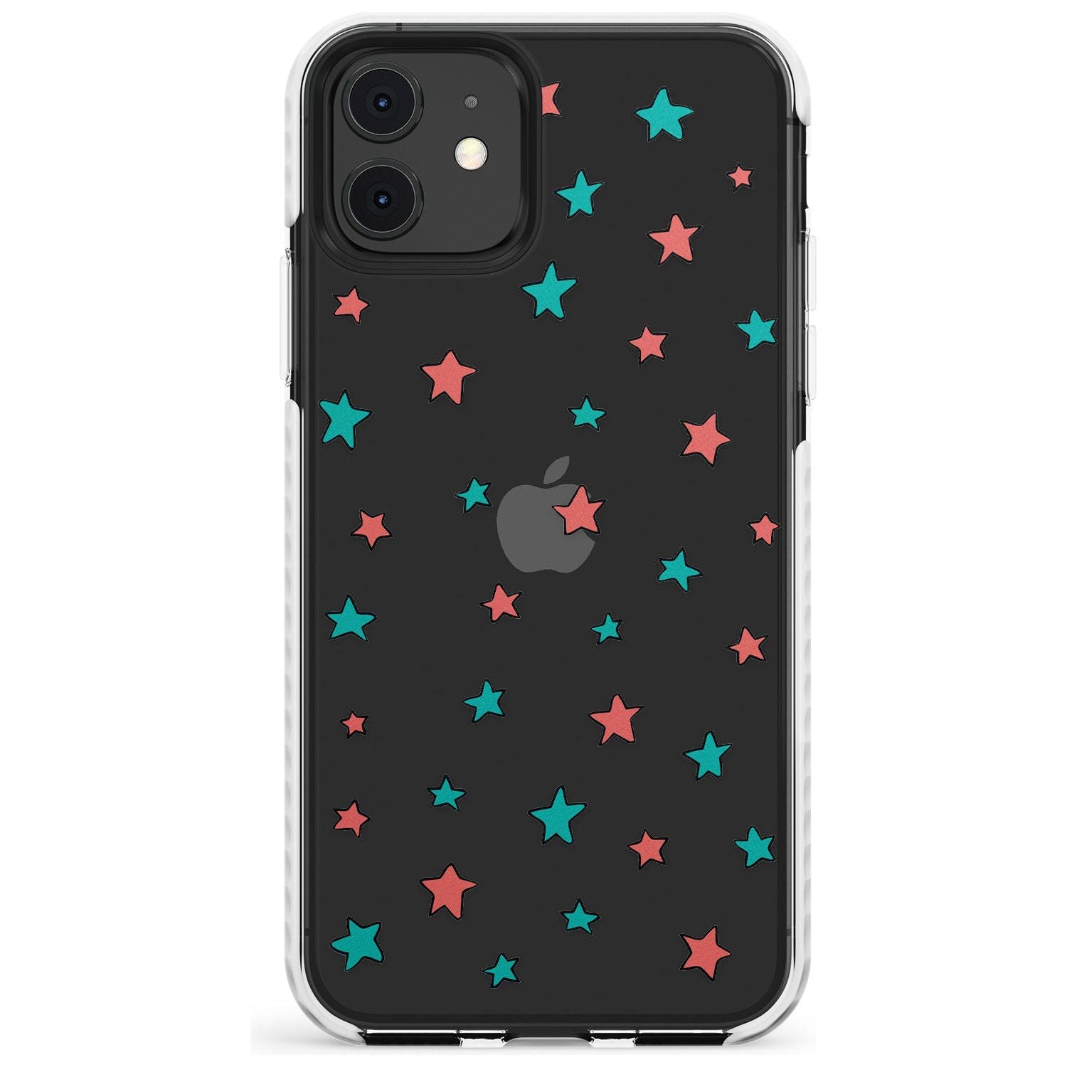 Heartstopper Stars Pattern Impact Phone Case for iPhone 11