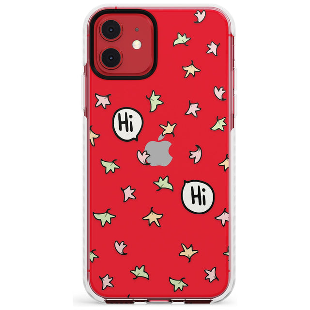 Heartstopper Leaves Pattern Impact Phone Case for iPhone 11