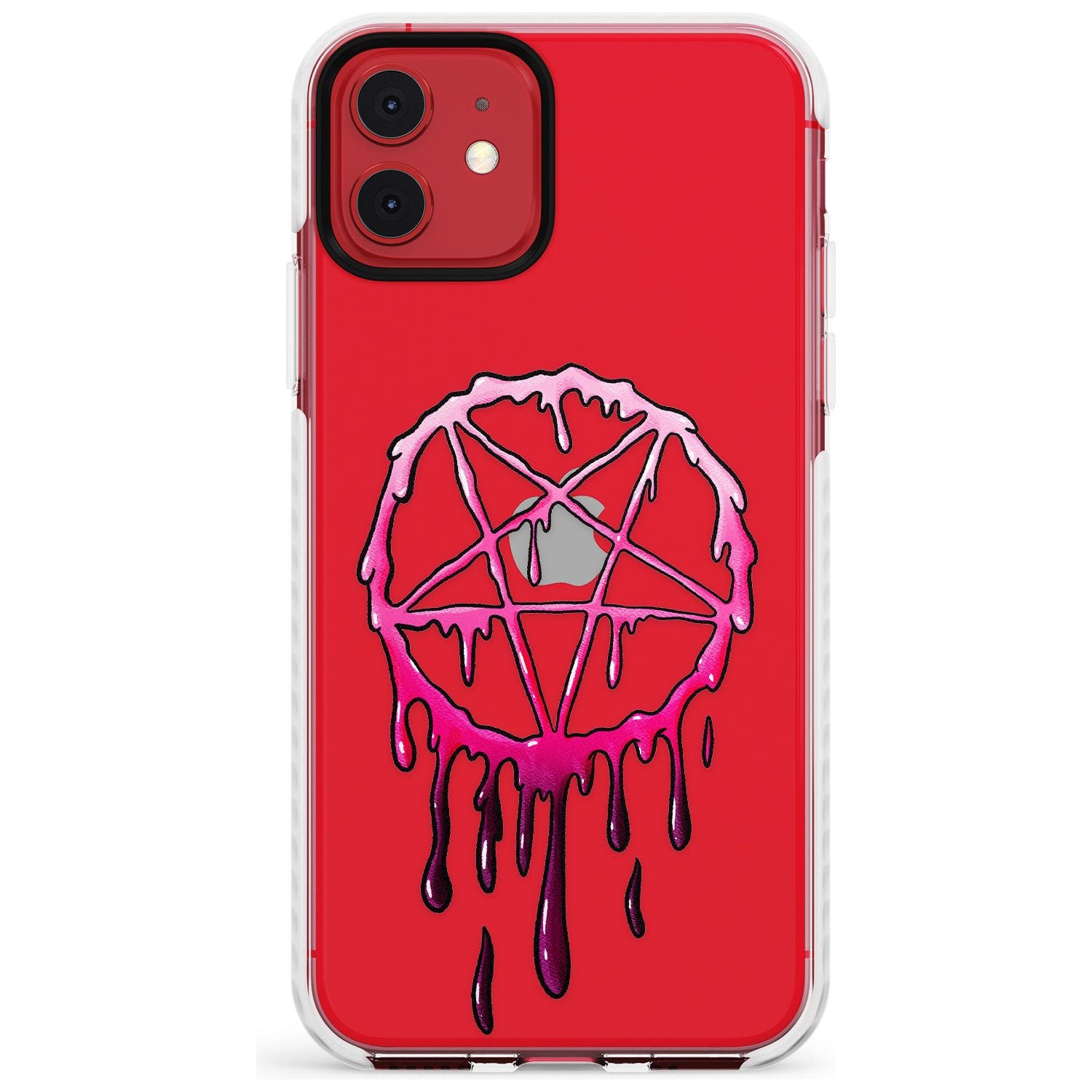 Pentagram of Blood Impact Phone Case for iPhone 11