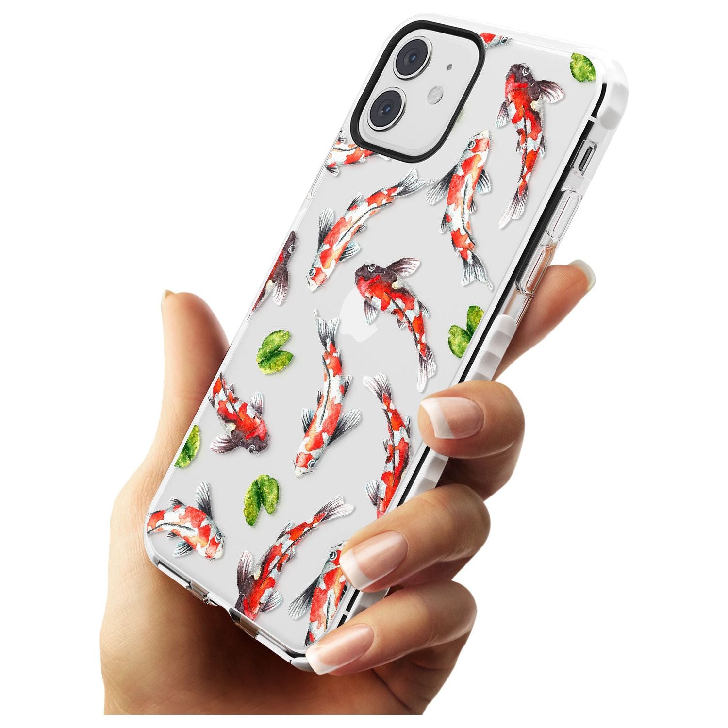 Koi Fish Japanese Watercolour iPhone Case   Phone Case - Case Warehouse