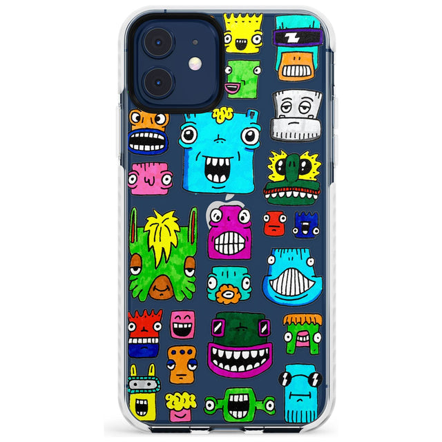 Burst Heads Colour Impact Phone Case for iPhone 11