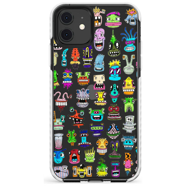 Familiar Faces Impact Phone Case for iPhone 11