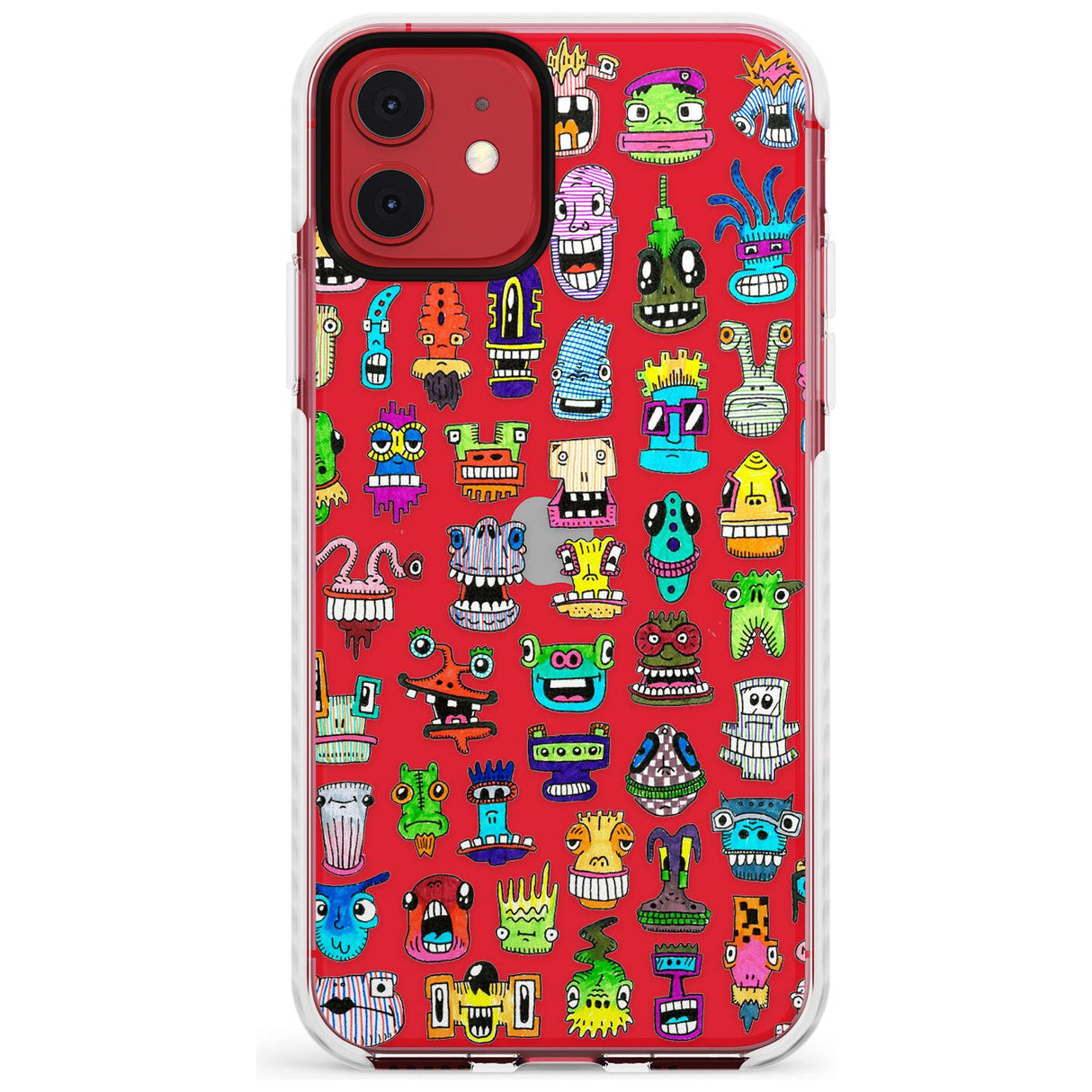 Familiar Faces Impact Phone Case for iPhone 11