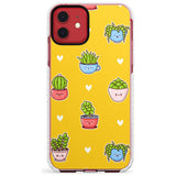 Plant Faces Kawaii Pattern Impact Phone Case for iPhone 11