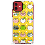 Mythical Cats Kawaii Pattern Impact Phone Case for iPhone 11