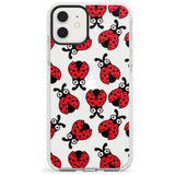 Ladybug Pattern Impact Phone Case for iPhone 11, iphone 12