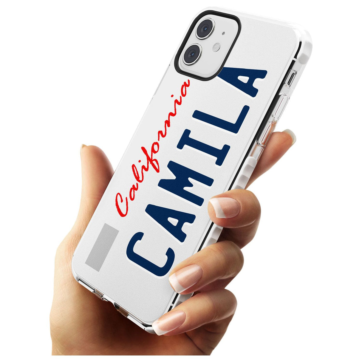 California License Plate Slim TPU Phone Case for iPhone 11