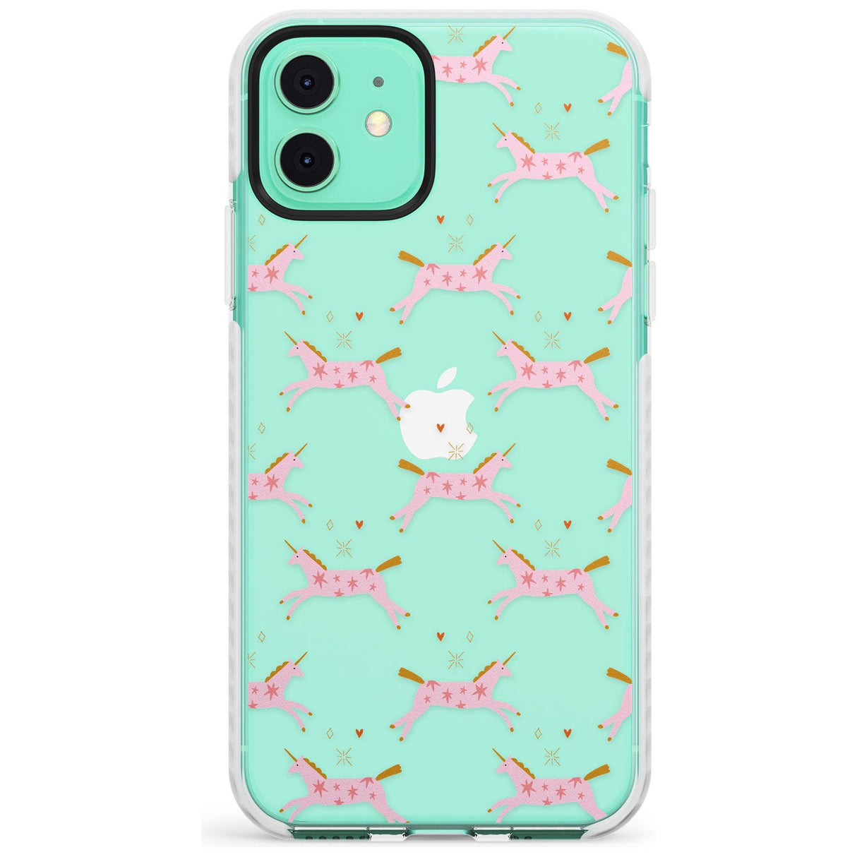 Pink Unicorns Slim TPU Phone Case for iPhone 11