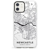 Map of Newcastle, England Impact Phone Case for iPhone 11