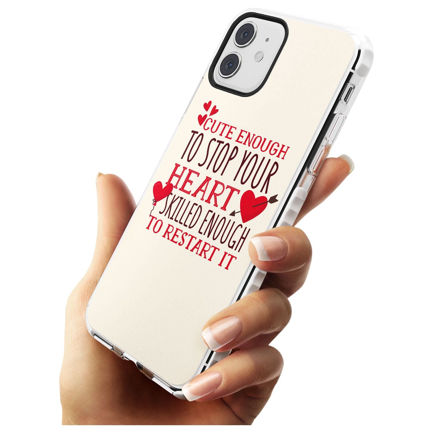 Medical Design Cute Enough to Stop Your Heart Impact Phone Case for iPhone 11