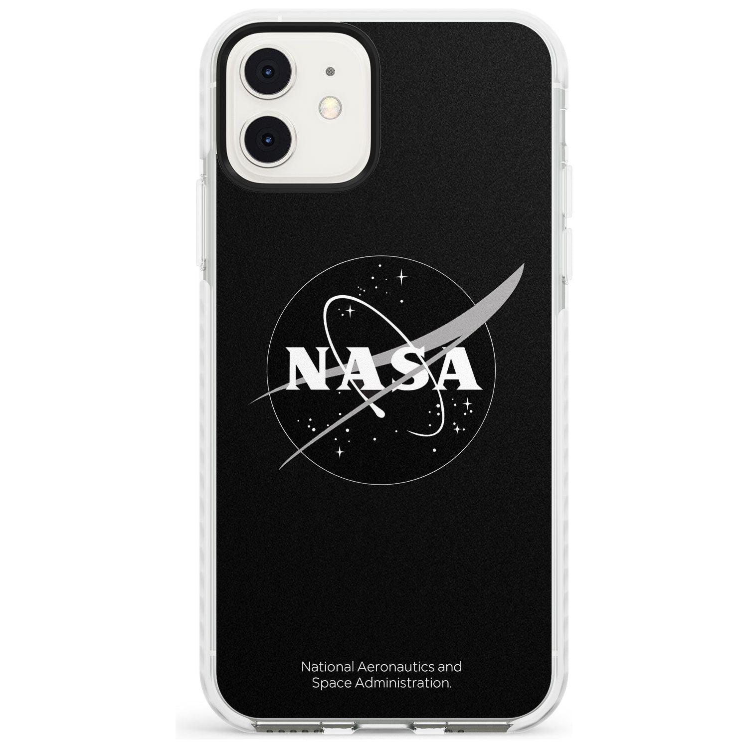 Dark NASA Meatball Impact Phone Case for iPhone 11