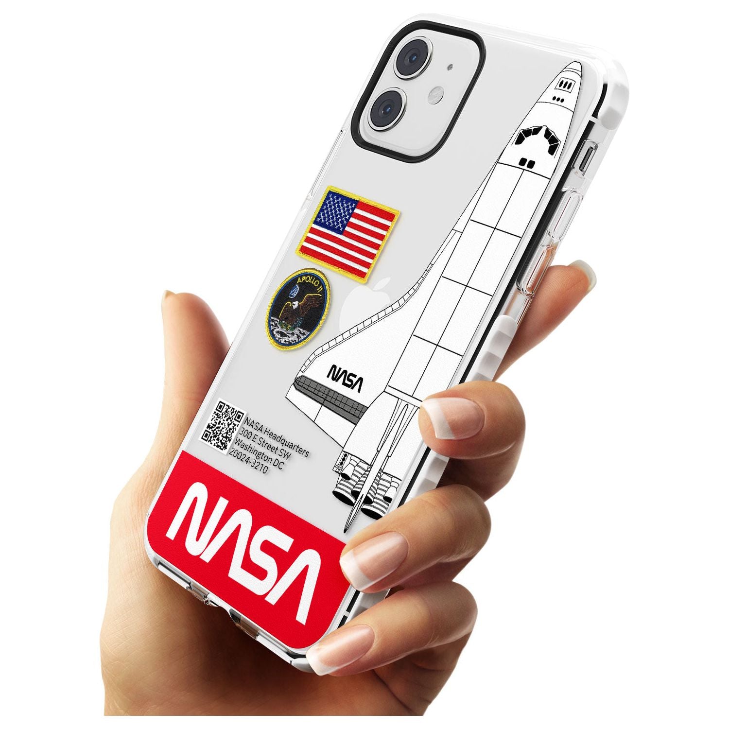 NASA Apollo 11 Impact Phone Case for iPhone 11