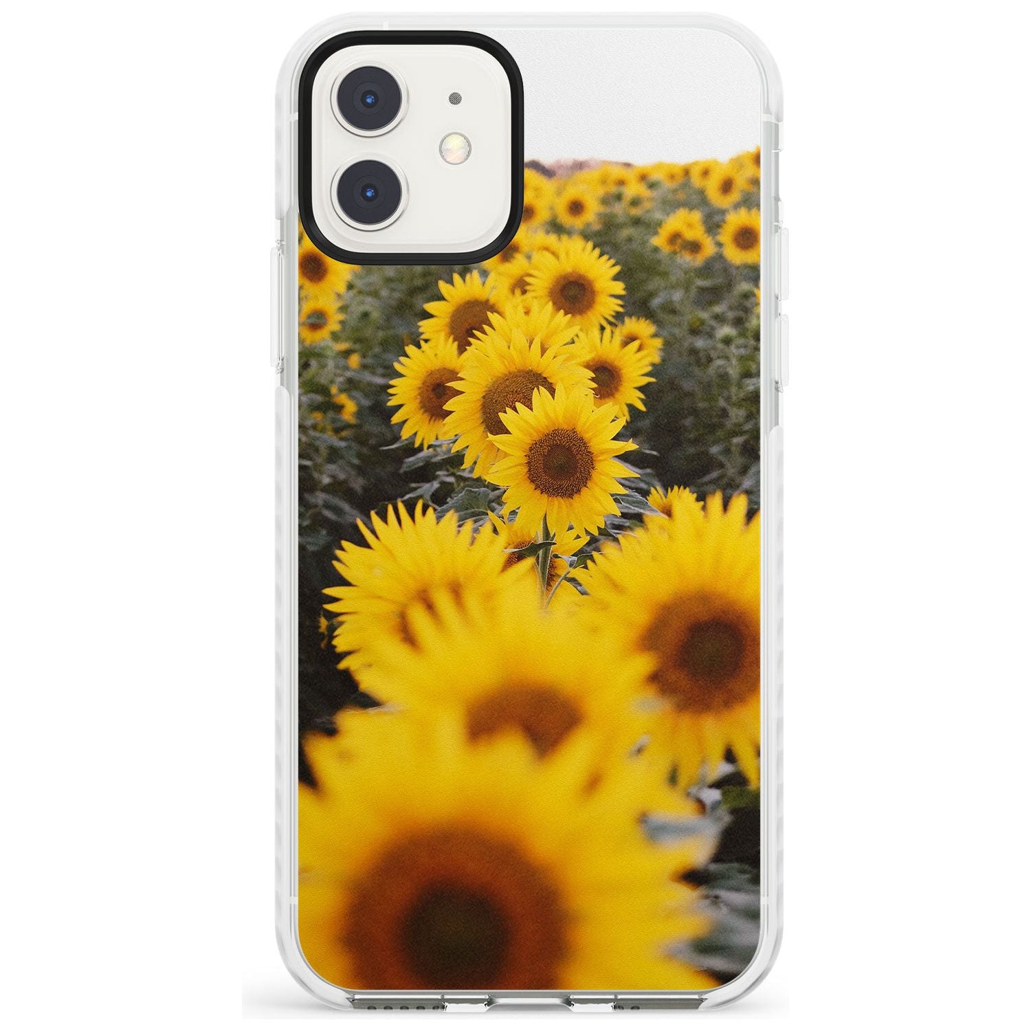 Sunflower Field Photograph Impact Phone Case for iPhone 11