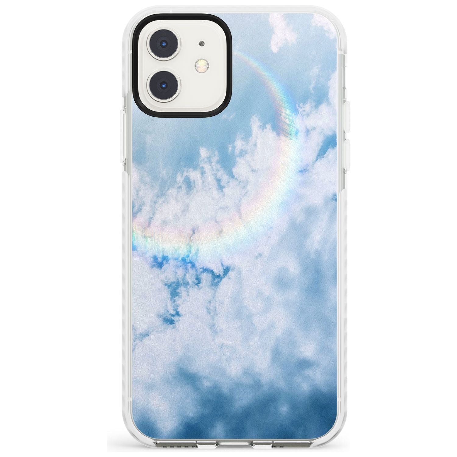 Rainbow Light Flare Photograph Impact Phone Case for iPhone 11