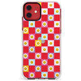 Daisy Squares Pattern Impact Phone Case for iPhone 11