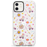 Roller Disco Pattern Impact Phone Case for iPhone 11