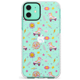 Roller Disco Pattern Impact Phone Case for iPhone 11