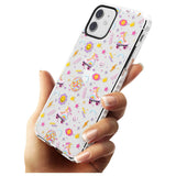 Roller Disco Pattern Impact Phone Case for iPhone 11