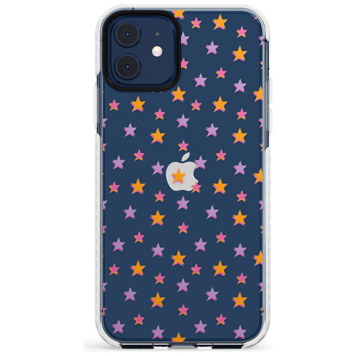 Spangling Stars Pattern Impact Phone Case for iPhone 11