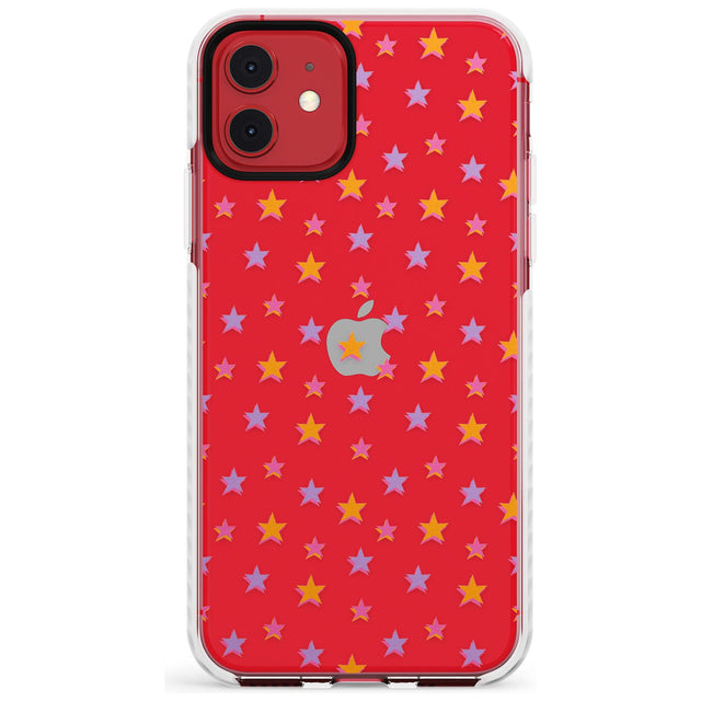 Spangling Stars Pattern Impact Phone Case for iPhone 11