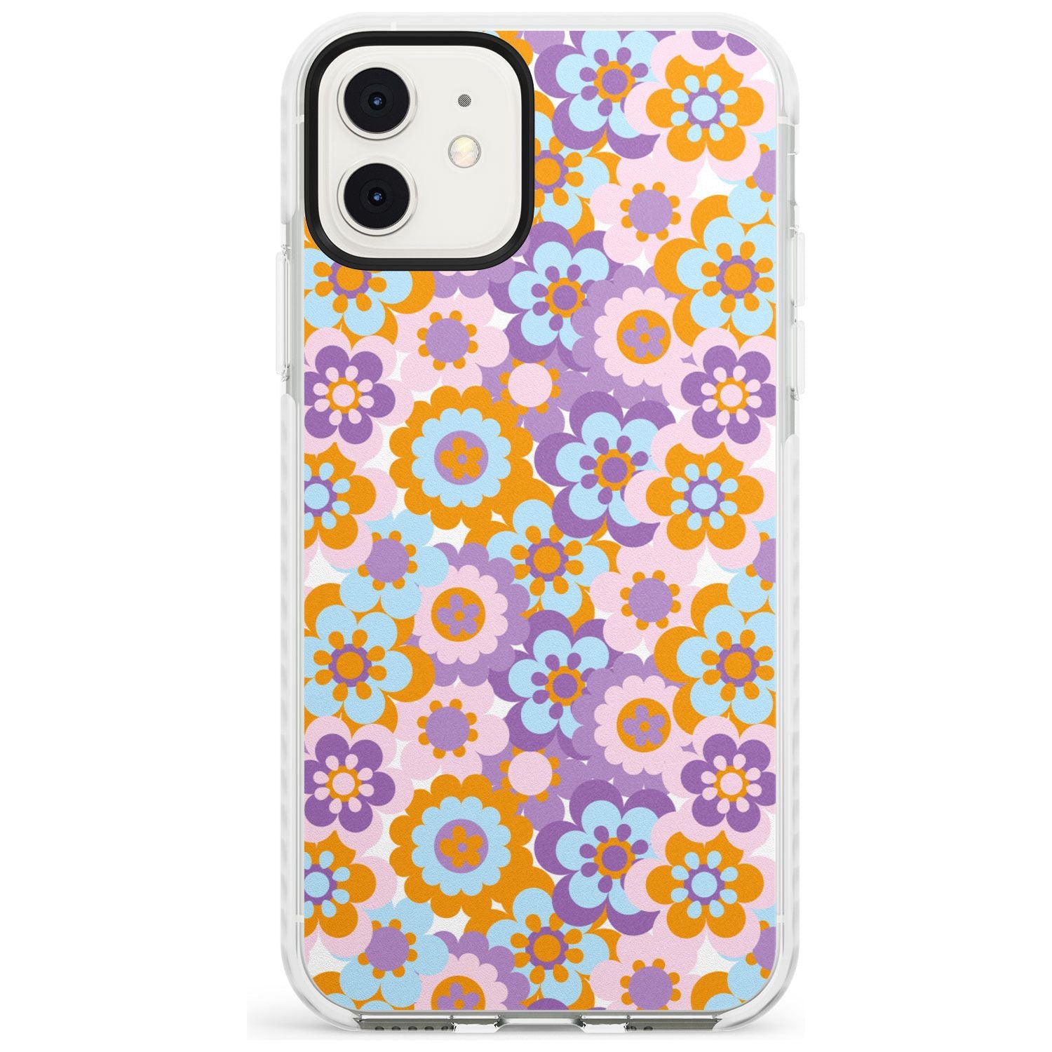 Flower Power Pattern Impact Phone Case for iPhone 11