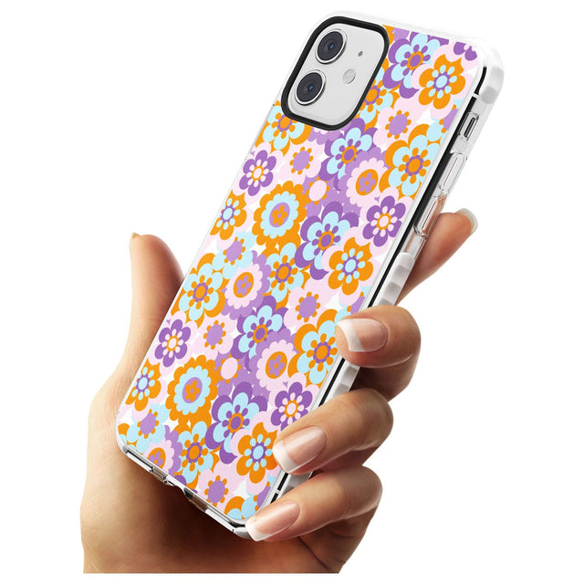 Flower Power Pattern Impact Phone Case for iPhone 11