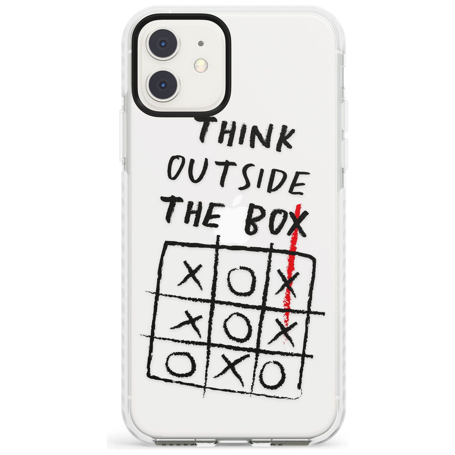 "Think Outside the Box" Impact Phone Case for iPhone 11