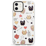 Cute Owl Pattern Impact Phone Case for iPhone 11