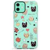 Cute Owl Pattern Impact Phone Case for iPhone 11