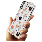 Cute Owl Pattern Impact Phone Case for iPhone 11