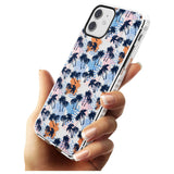 Summer Palm Trees (Clear) Slim TPU Phone Case for iPhone 11