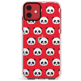 Panda Face Pattern Slim TPU Phone Case for iPhone 11