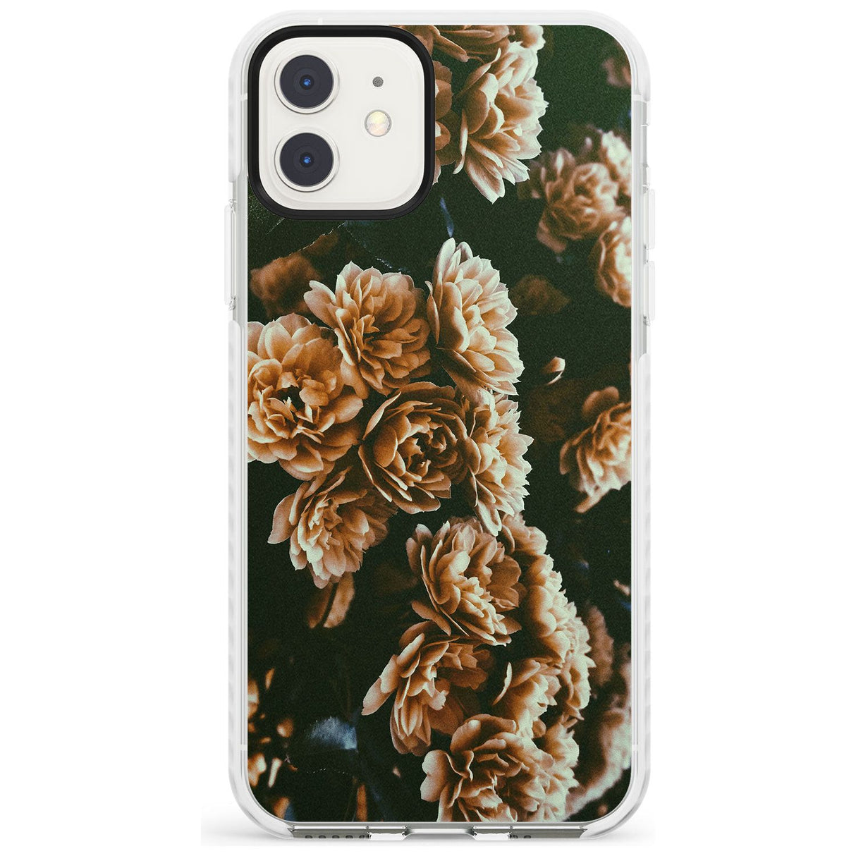 White Peonies - Real Floral Photographs Impact Phone Case for iPhone 11