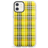 Yellow Plaid iPhone Case  Impact Case Phone Case - Case Warehouse